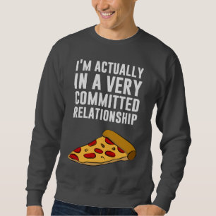 Sweatshirt Pepperoni Pizza Love - Une relation sérieuse