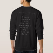 Sweatshirt Perdu dans la Merche spatiale (Dos)
