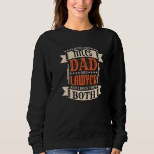 Sweatshirt Père avocat homme et père avocat de métier