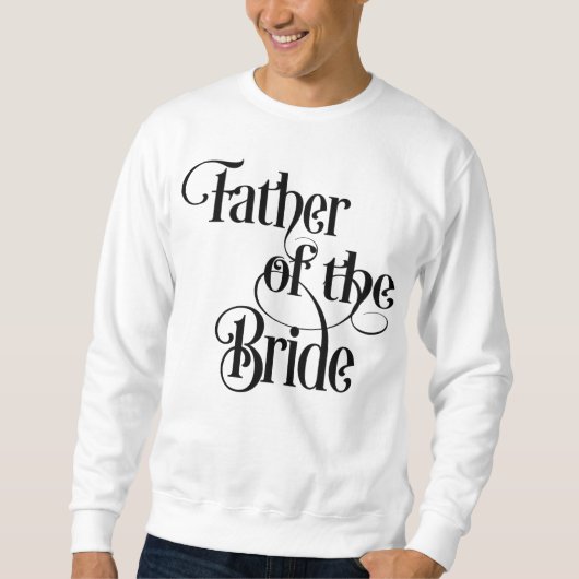 Sweatshirt Père de la mariée (Devant)