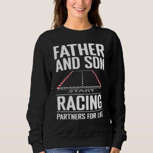 Sweatshirt Père et Fils Partenaires de course pour la vie Dra