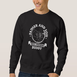 Sweatshirt Père Et Son Meilleur Époux De Pêche Hobby Fisher C