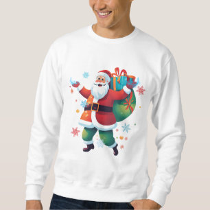 Sweatshirt Père Noël : Arrivée magique