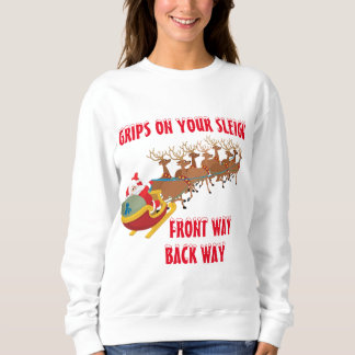 Sweatshirt Père Noël chandail de Noël de "une danse"