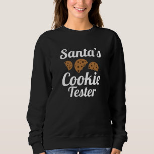 Sweatshirt Père Noël Cookie Tester