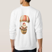 Sweatshirt Père Noël de Noël & Cadeau (Dos)