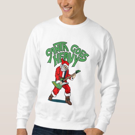 Sweatshirt Père Noël devient lourd (Devant)