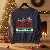 Sweatshirt Père Noël du Pôle Nord