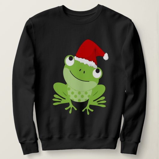 Sweatshirt Père Noël Frog (Design devant)
