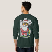Sweatshirt Père Noël Golfing Christmas Fun (Dos entier)
