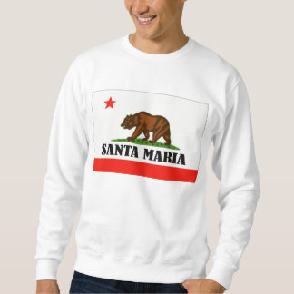 Sweatshirt Père Noël Maria, Californie