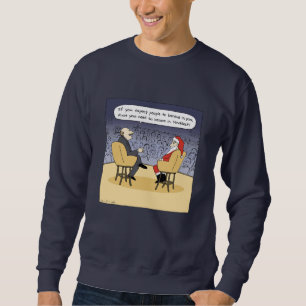 Sweatshirt Père Noël reçoit quelques conseils