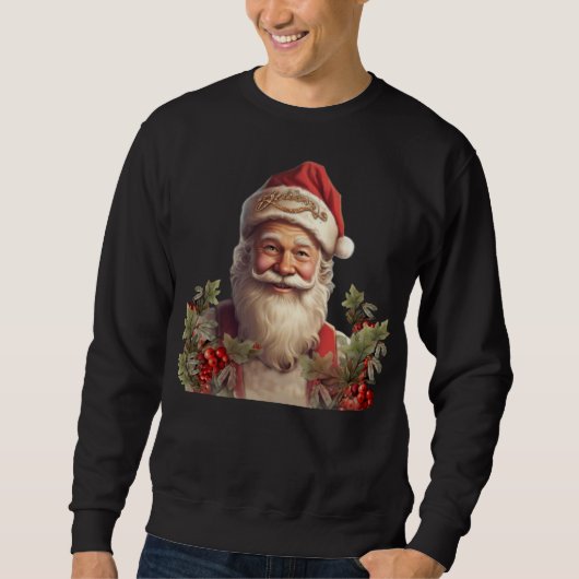 Sweatshirt Père Noël Saint Nicolas Noël (Devant)