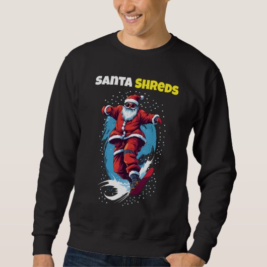 Sweatshirt Père Noël Shreds (Devant)