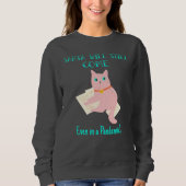 Sweatshirt Père Noël viendra toujours, même dans un rassurant (Devant)