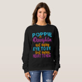 Sweatshirt Père Poppie Pas Toujours Oeil À Oeil Mais Toujours (Devant entier)