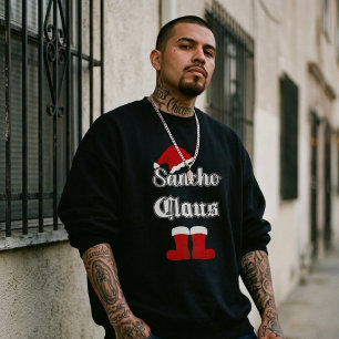 Sweatshirt Père Sancho Noël drôle de Noël