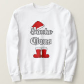 Sweatshirt Père Sancho Noël drôle de Noël (Design devant)