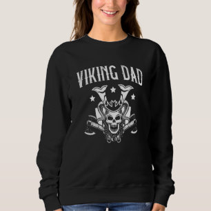 Sweatshirt Père Viking homme païen scandinave Berserker Norse