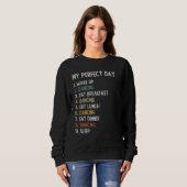 Sweatshirt Perfect Day Dancing Hommes garçons Ado Danser (Devant entier)