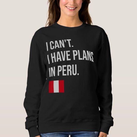 Sweatshirt Pérou (Devant)