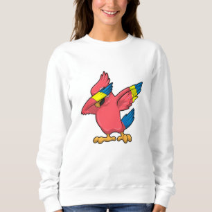 Sweatshirt Perroquet à Hip hop Dance Dab