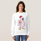 Sweatshirt Perroquet au jus (Devant entier)