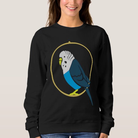 Sweatshirt Perruches Perruches Perruches et Perroquets (Devant)