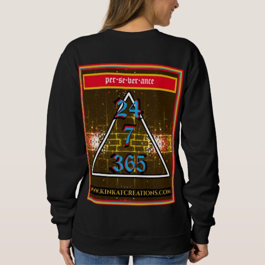 Sweatshirt Persévérance 24X7X365 (Dos)