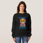 Sweatshirt Personal Cat Servant Premium (Devant entier)