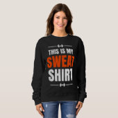 Sweatshirt Personal Trainer  Fitness Coach  Exercise   Workou (Devant entier)