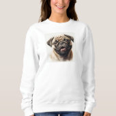 Sweatshirt Personalized Pet Photo Amoureux des chiens Keepsak (Devant)