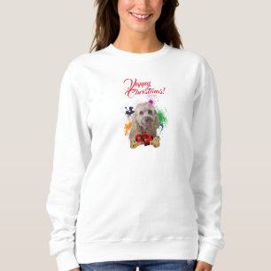 Sweatshirt Personnalisable mignonne Britanniques Bulldog Joye