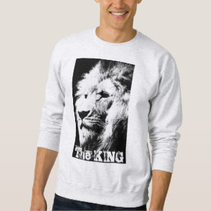 Sweatshirt Personnalisation Moderne Pop Art Lion Tête de la c