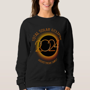 Sweatshirt Personnalisé 2024 TOTAL SOLAR ECLIPSE Famille