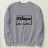 Sweatshirt personnalisé Chingón (Design devant)