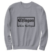 Sweatshirt personnalisé Chingón