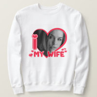 Personnalisé J'aime ma femme Cadeau photo personna