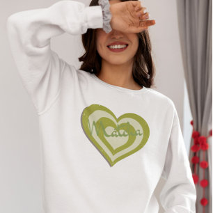 Sweatshirt personnalisé Matcha Green Tea