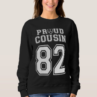 Sweatshirt Personnaliser Pier Football Cousin Numéro 82 Perso