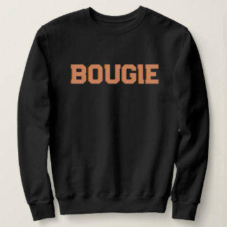 Sweatshirt Personnalisez la BOUGIE orange rétro 70