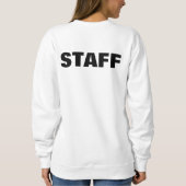 Sweatshirt Personnel d'impression recto verso Ajouter Logo Fe (Dos)