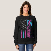 Sweatshirt Perte de bébé Grossesse Bébé fausse couche 2 (Devant entier)