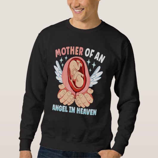 Sweatshirt Perte de nourrisson Sensibilisation à la fausse co (Devant)