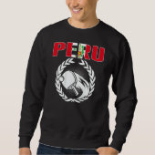 Sweatshirt Peru Ping Pong Peruvian Table Tennis Team Suppor (Devant)