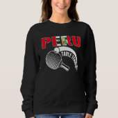 Sweatshirt Peru Table Tennis   Support Peruvian Ping Pong Tea (Devant)