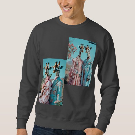 Sweatshirt Pétales fantômes (Devant)