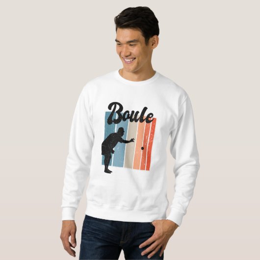 Sweatshirt Petanque (Devant entier)