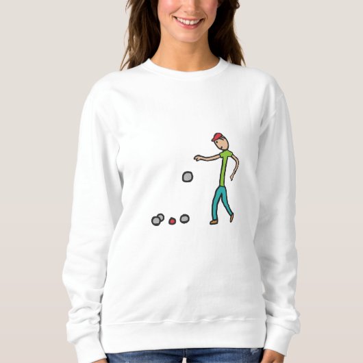 Sweatshirt Pétanque (Devant)