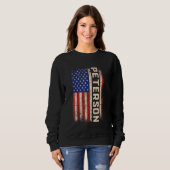 Sweatshirt Peterson Nom Chemise Peterson Nom American Fl (Devant entier)